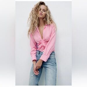 Zara Pink Blouse